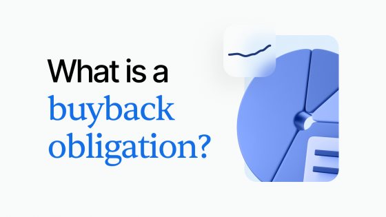 What is a buyback obligation?