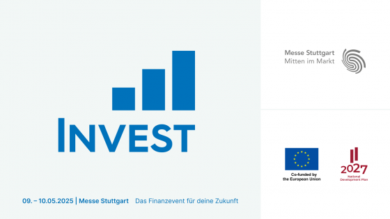 Treffen Sie uns auf der Invest Stuttgart