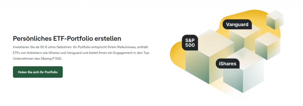 Sie finden Ihr persönliches Core ETF Portfolio im Bereich “Investieren”.